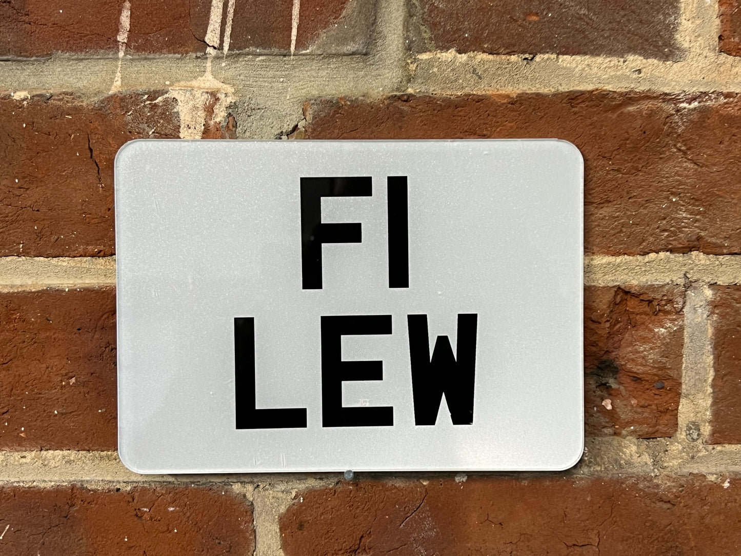 Show Plate - 7” x 5”