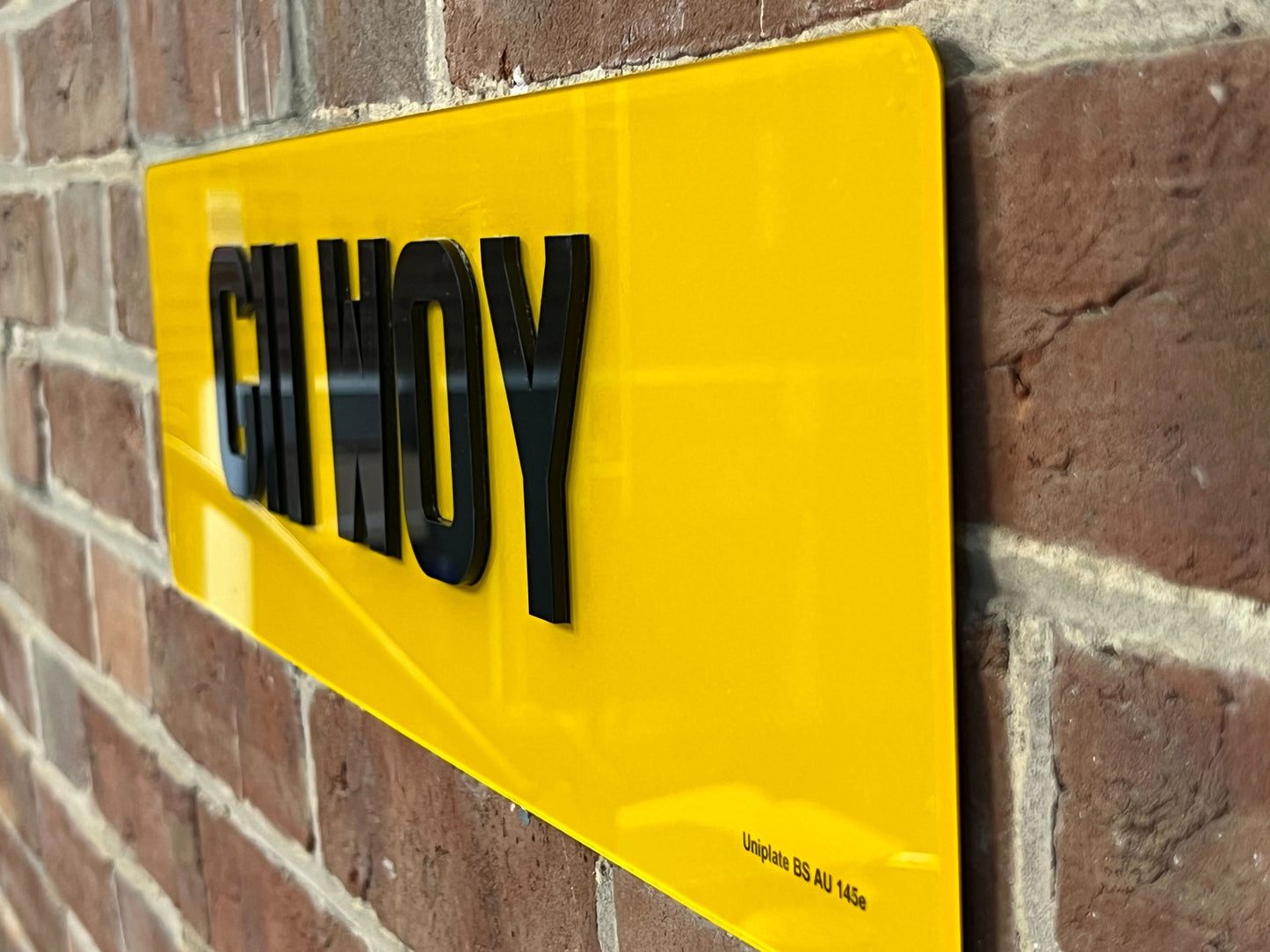 4D Rear Plate - 6”