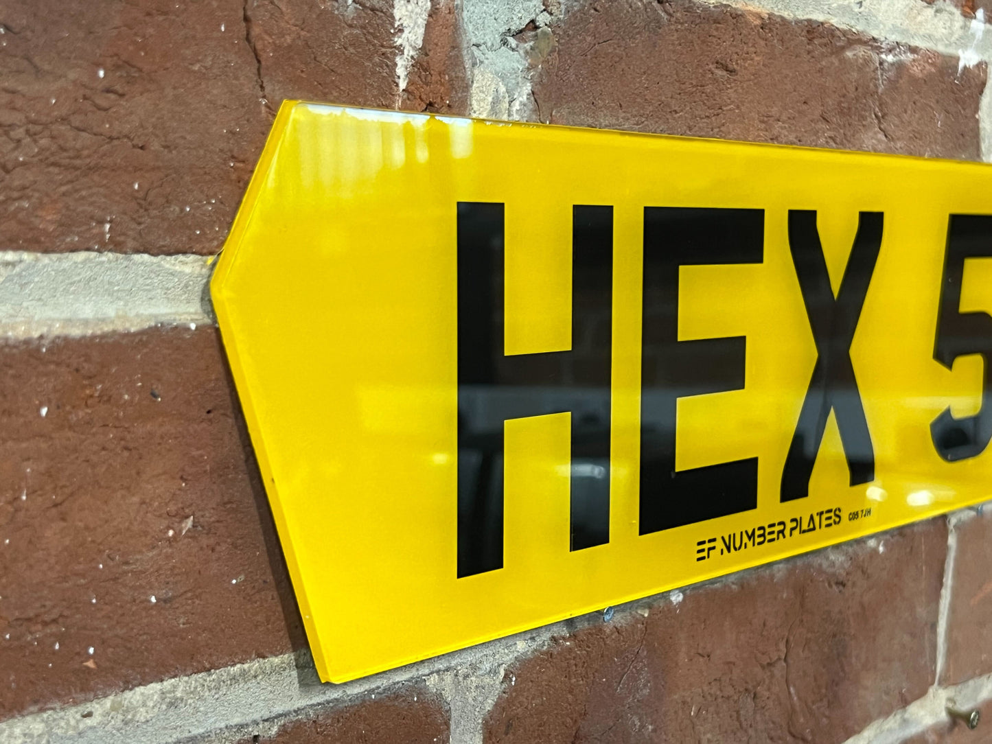 Hex 5 Digit - Front and Rear