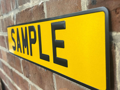 White And Yellow Pressed Plates