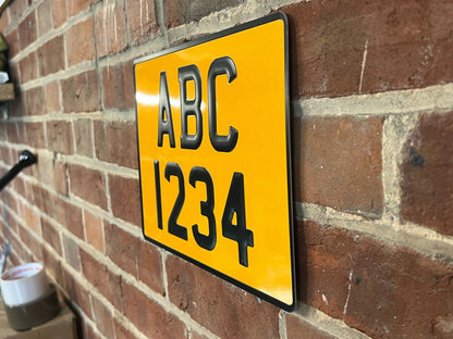 Square Pressed Plates