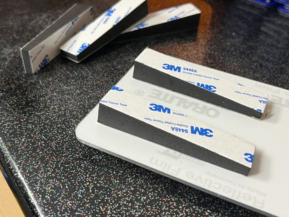 Wedge shaped Sticky Pads