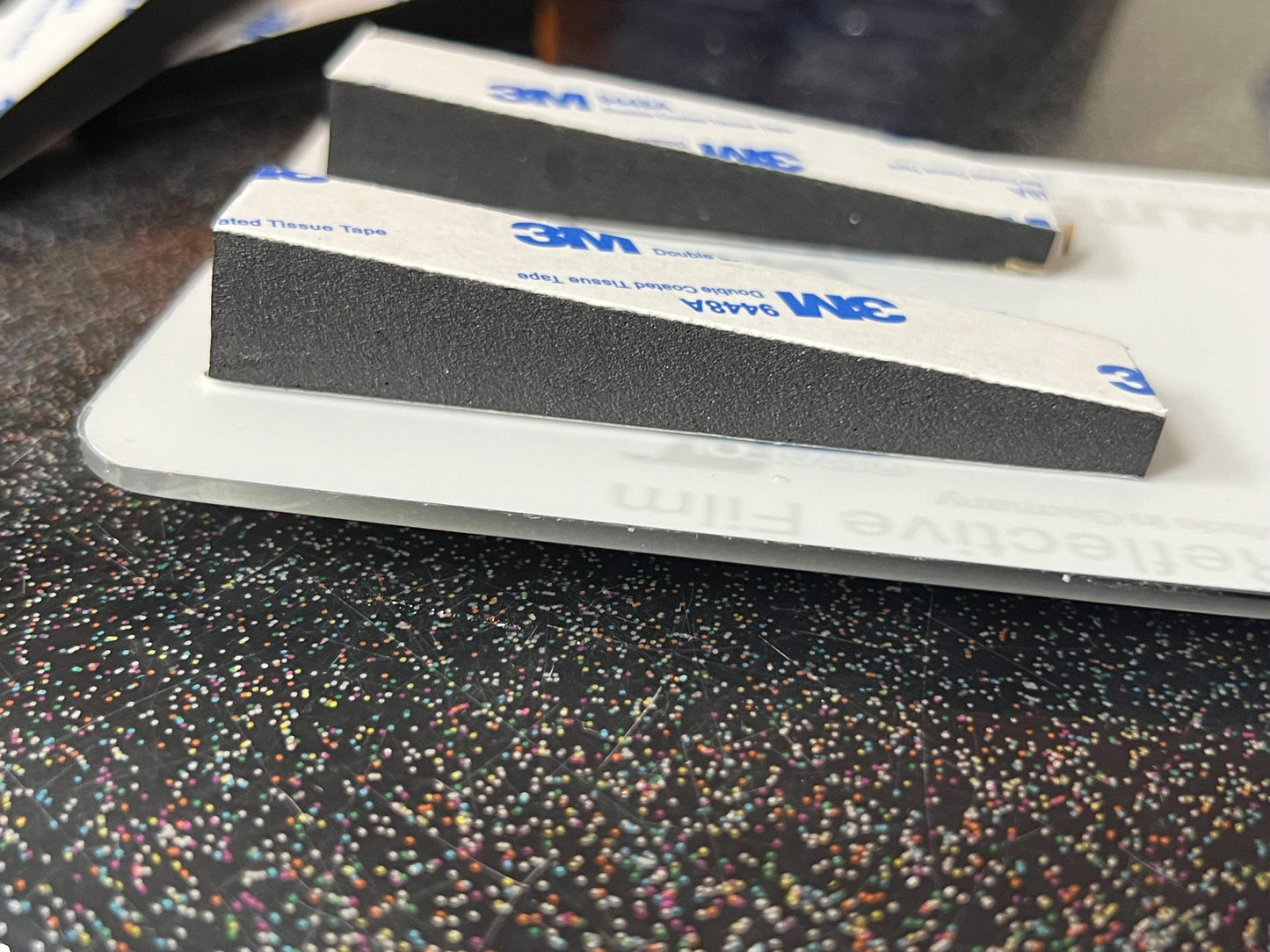 Wedge shaped Sticky Pads